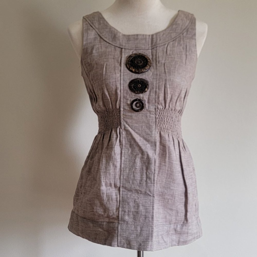 Button Tunic Top